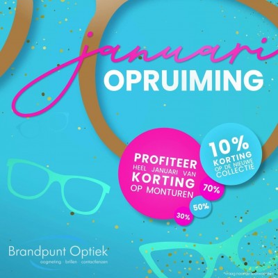 Januari is opruimingsmaand!