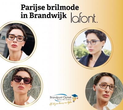 Noteer de datum! 19 & 20 december a.s. Parijse brilmode in Brandwijk!